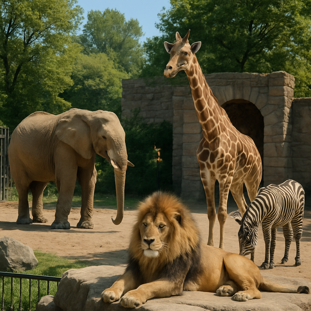 animals in zoo animals in zoo