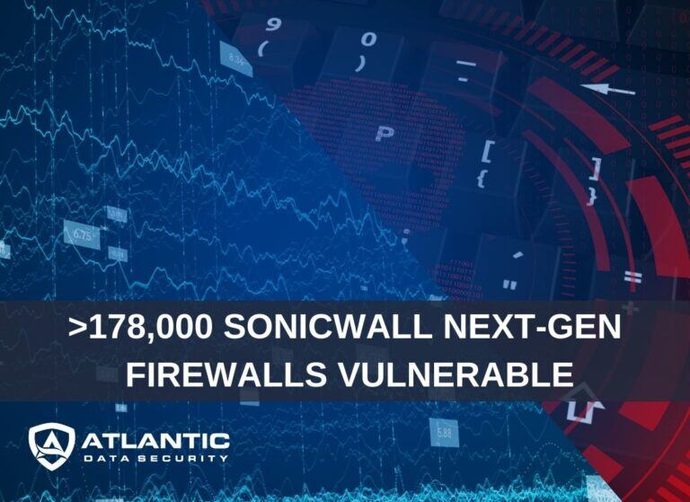 Over 178,000 SonicWall Firewalls are vulnerable to a years old bug