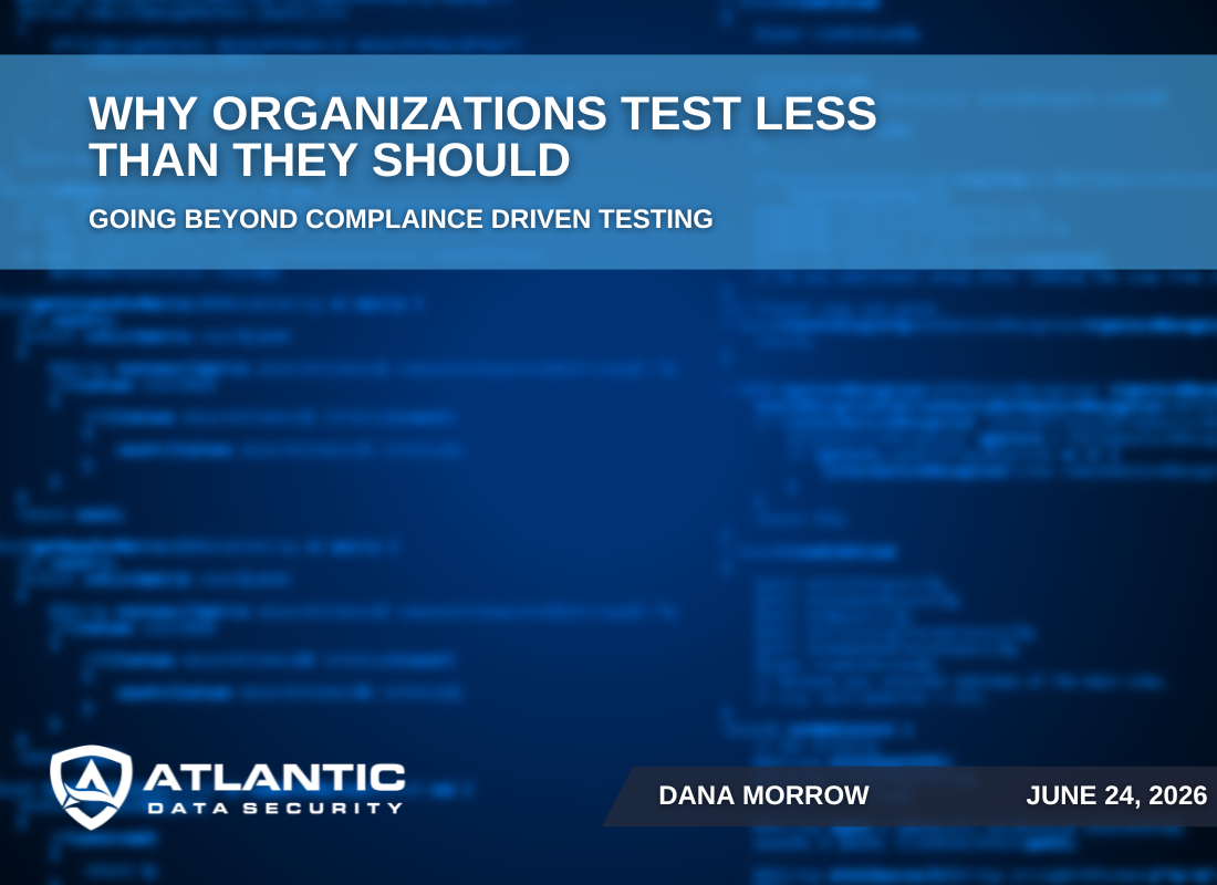 Why Organizations Test Less Than They Should: Going Beyond Complaince Driven Testing