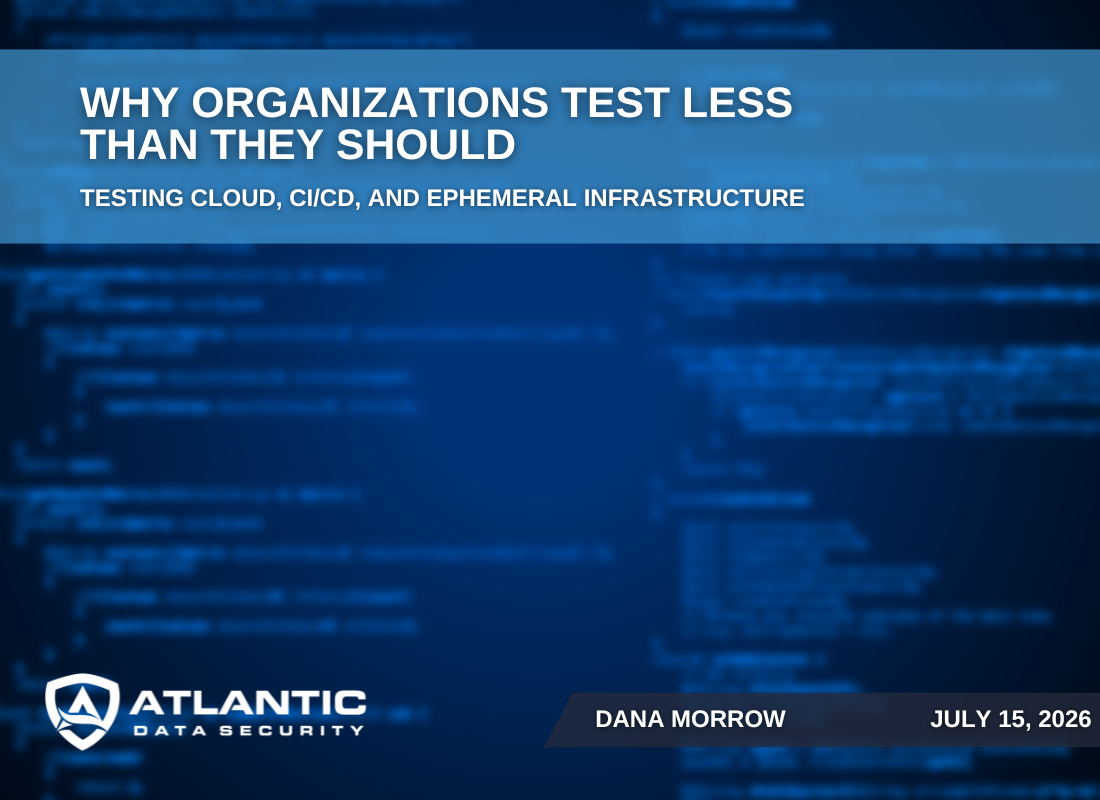 Why Organizations Test Less Than They Should: Testing Cloud, CI/CD, and Ephemeral Infrastructure
